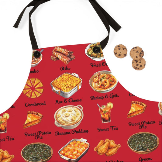 Soul Food Apron - Afrocentric Art by The Trini Gee