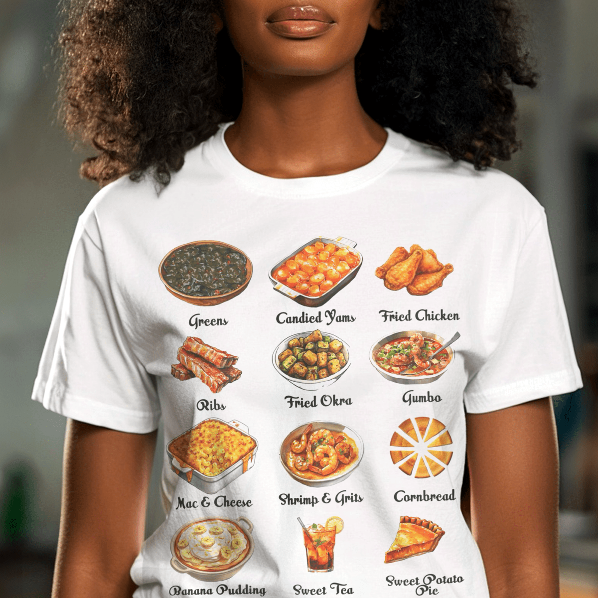Soul Food Shirt - Afrocentric Art by The Trini Gee