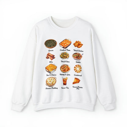 Soul Food Sweatshirt - Afrocentric Art by The Trini Gee