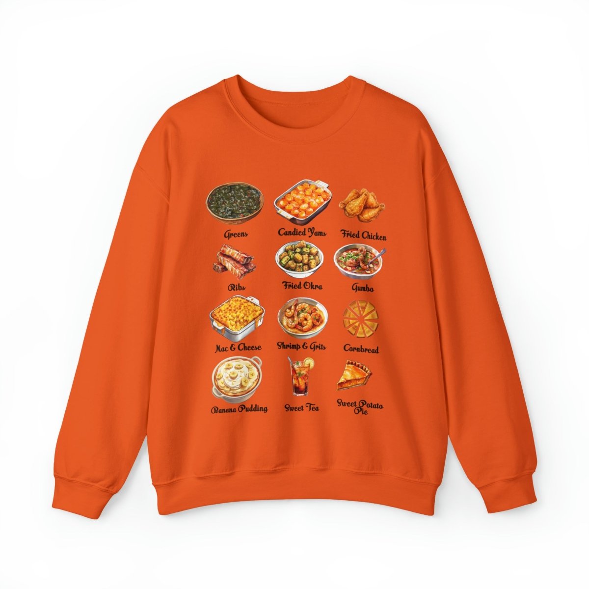 Soul Food Sweatshirt - Afrocentric Art by The Trini Gee