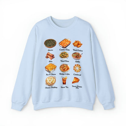 Soul Food Sweatshirt - Afrocentric Art by The Trini Gee