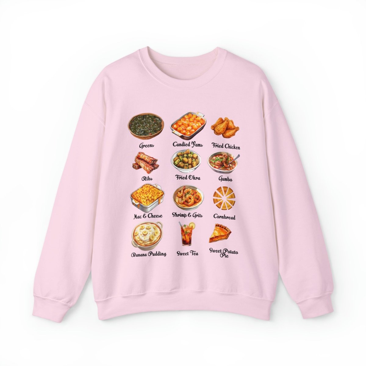 Soul Food Sweatshirt - Afrocentric Art by The Trini Gee