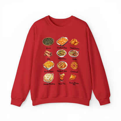 Soul Food Sweatshirt - Afrocentric Art by The Trini Gee