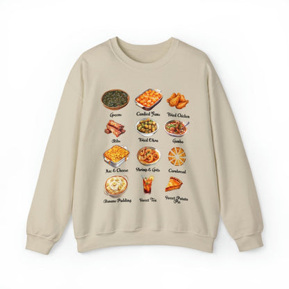 Soul Food Sweatshirt - Afrocentric Art by The Trini Gee