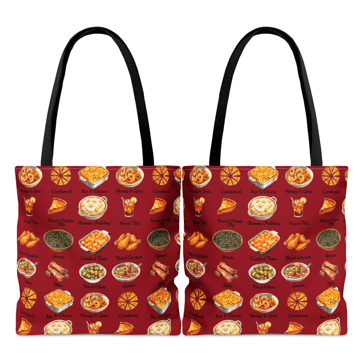 Soul Food Tote Bag - Afrocentric Art by The Trini Gee