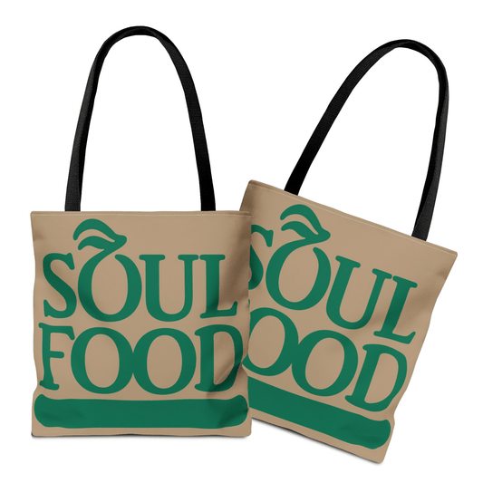 Soul Food Tote Bag - Afrocentric Art by The Trini Gee