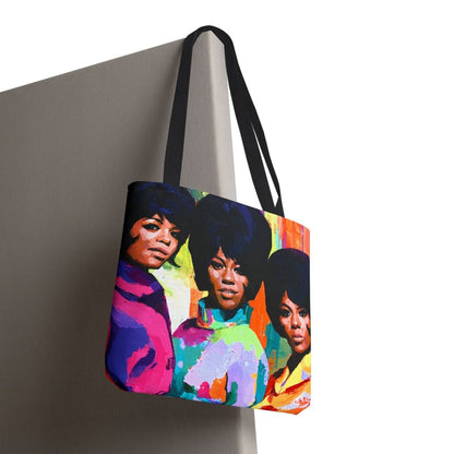 Soul Sista Trio Tote Bag - Afrocentric Art by The Trini Gee
