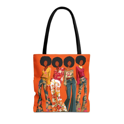 Soul Sistas Tote Bag - Afrocentric Art by The Trini Gee