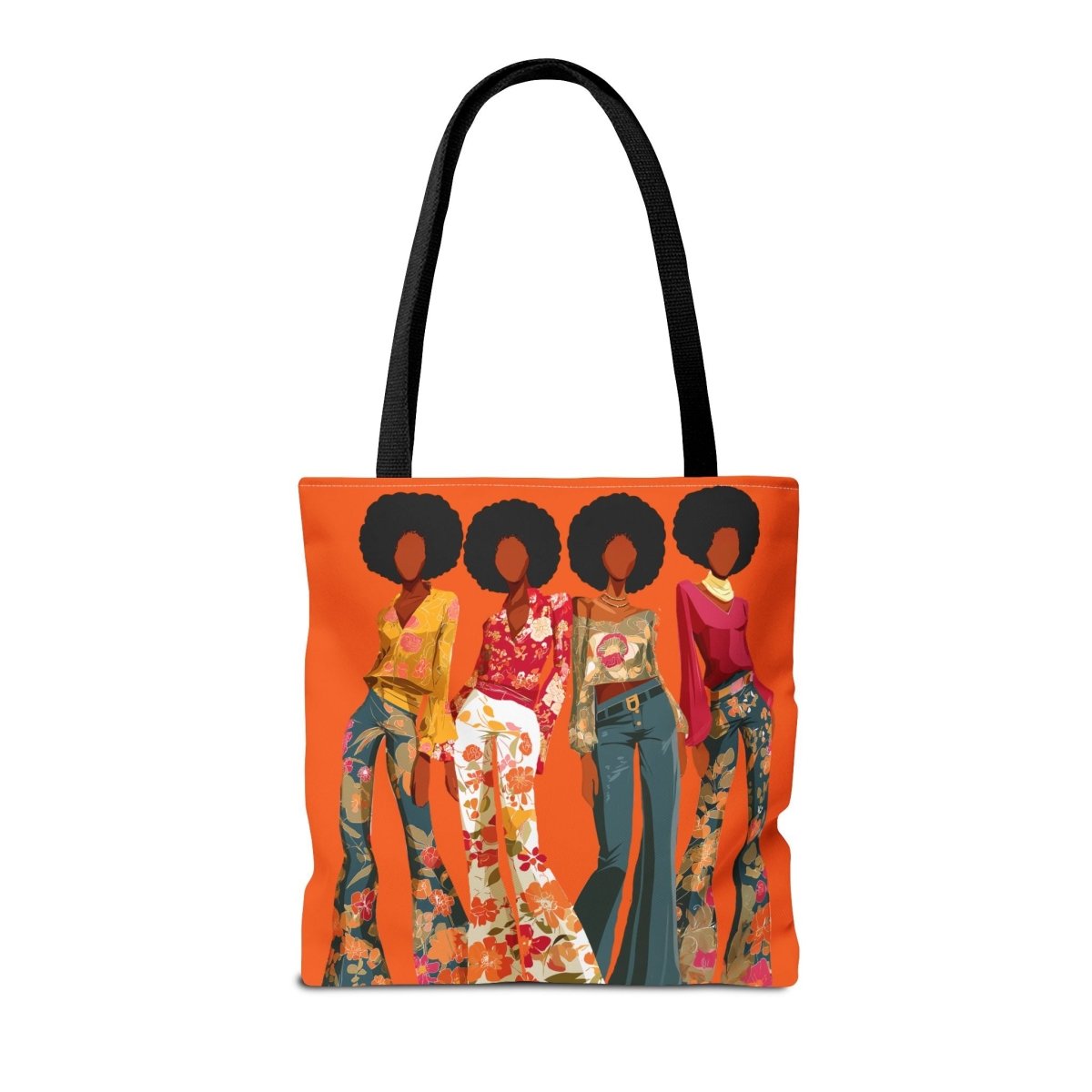 Soul Sistas Tote Bag - Afrocentric Art by The Trini Gee