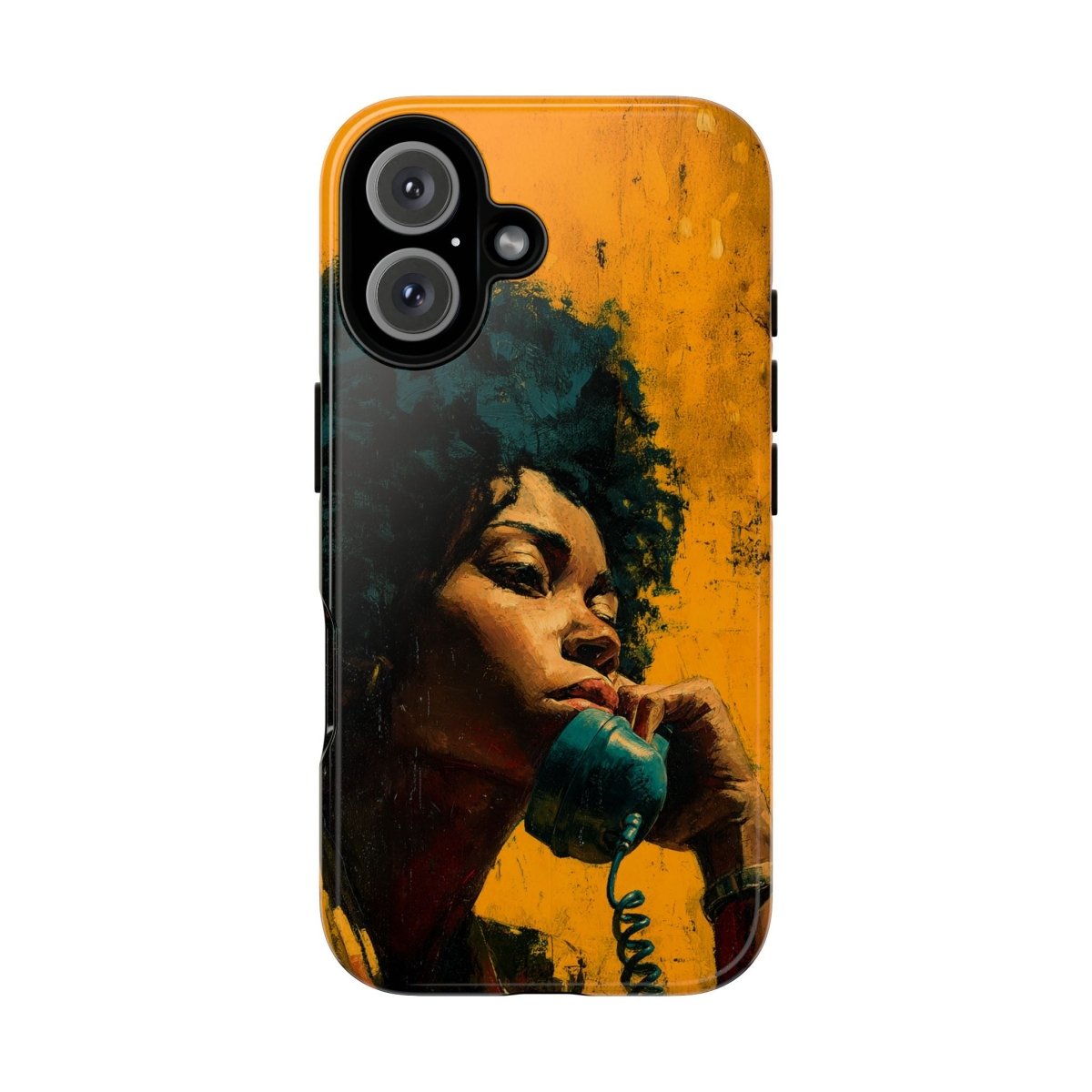 Soulful Call Phone Case - Afrocentric Art by The Trini Gee