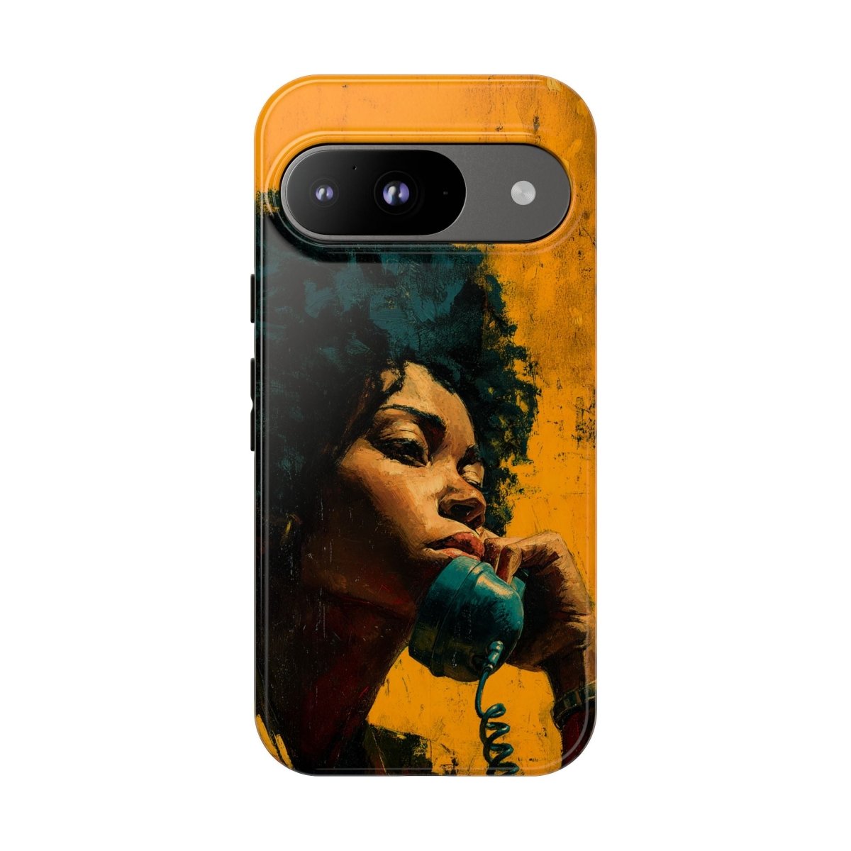 Soulful Call Phone Case - Afrocentric Art by The Trini Gee
