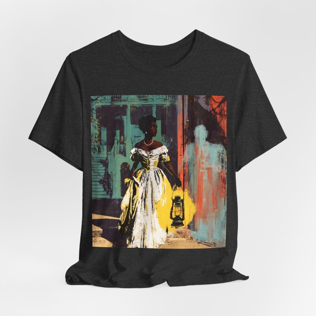 Southern Gothic Woman T-Shirt - Afrocentric Art by The Trini Gee