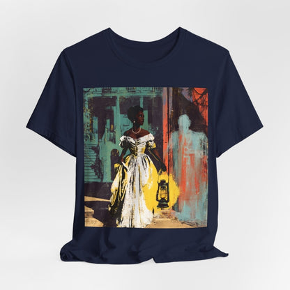 Southern Gothic Woman T-Shirt - Afrocentric Art by The Trini Gee