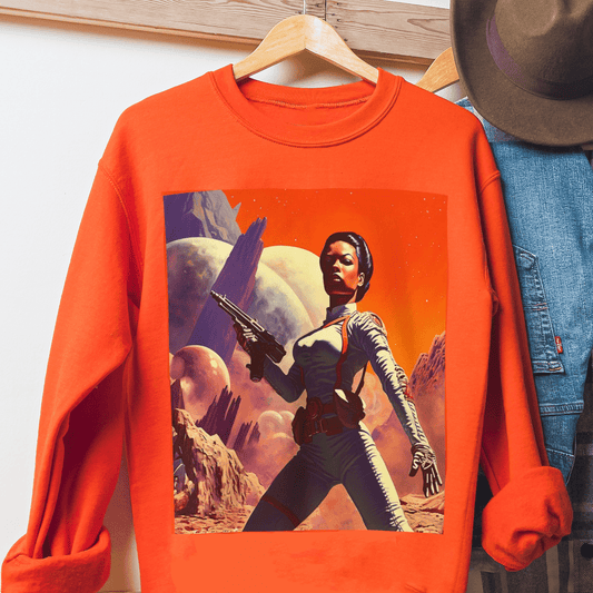 Space Fight Sweatshirt - The Trini Gee