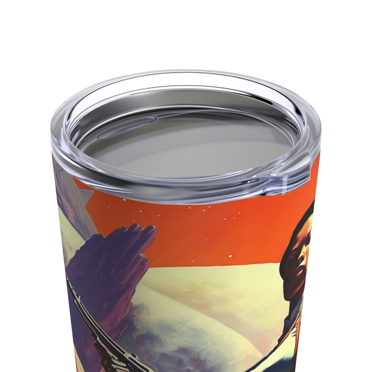 Space Fight Tumbler - The Trini Gee