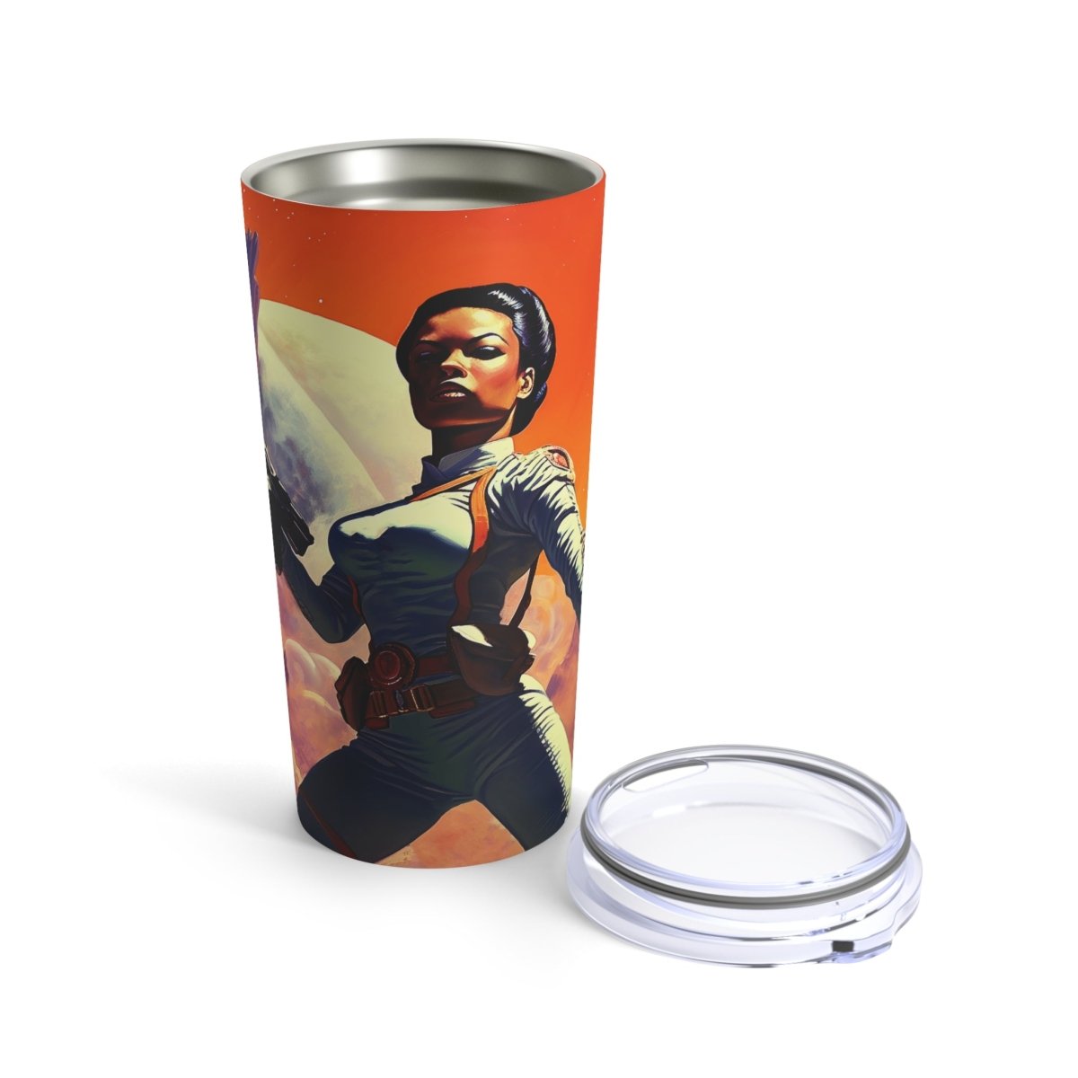 Space Fight Tumbler - The Trini Gee