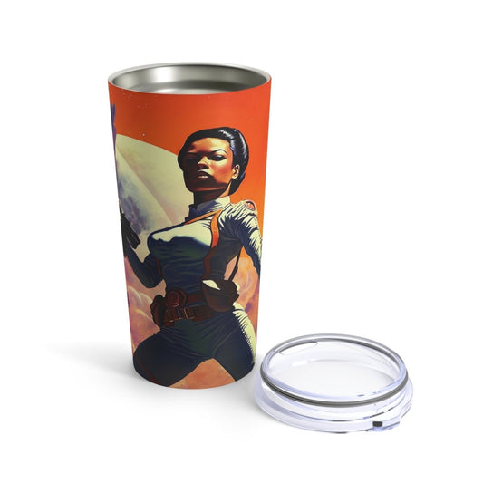 Space Fight Tumbler - The Trini Gee