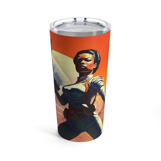 Space Fight Tumbler - The Trini Gee