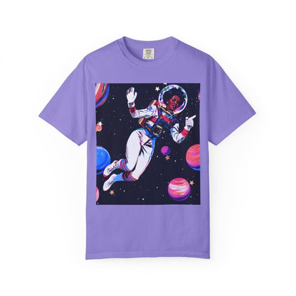 Space Girl T-Shirt - Afrocentric Art by The Trini Gee