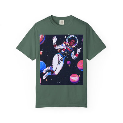 Space Girl T-Shirt - Afrocentric Art by The Trini Gee