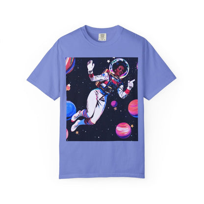 Space Girl T-Shirt - Afrocentric Art by The Trini Gee