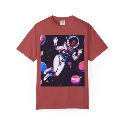 Space Girl T-Shirt - Afrocentric Art by The Trini Gee