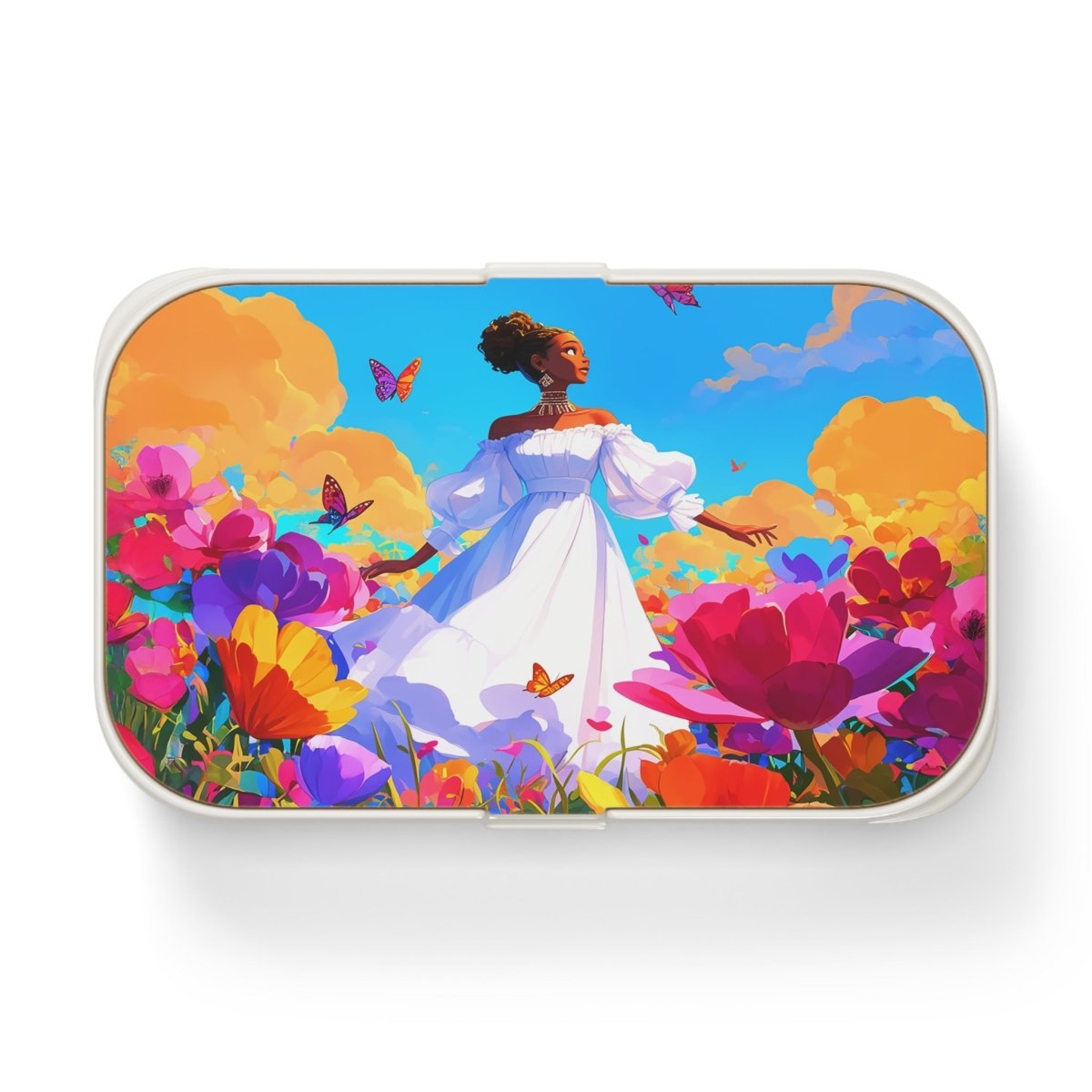 Spring Day Bento Box - Afrocentric Art by The Trini Gee