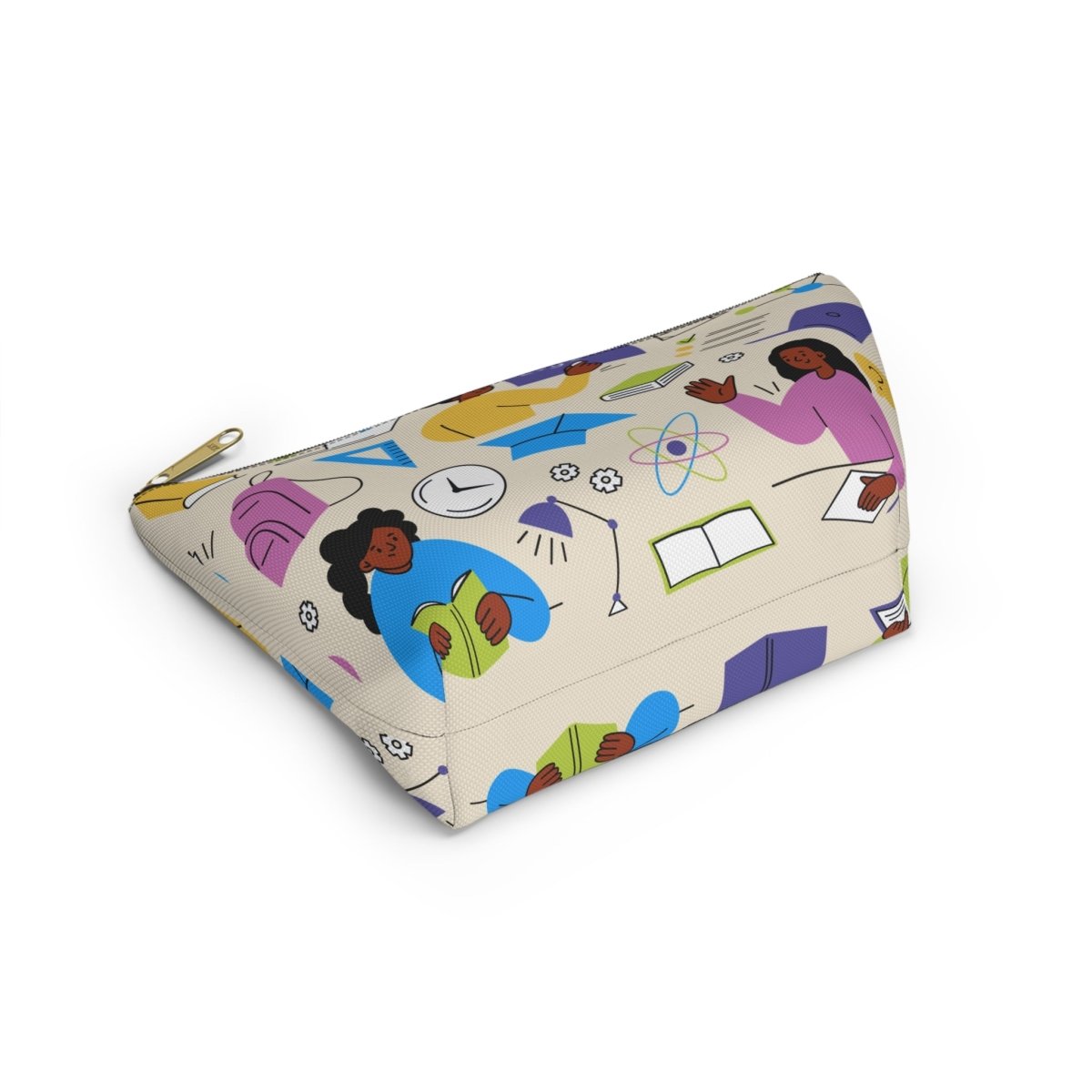 STEM Scholars Accessory Pouch - Afrocentric Art by The Trini Gee