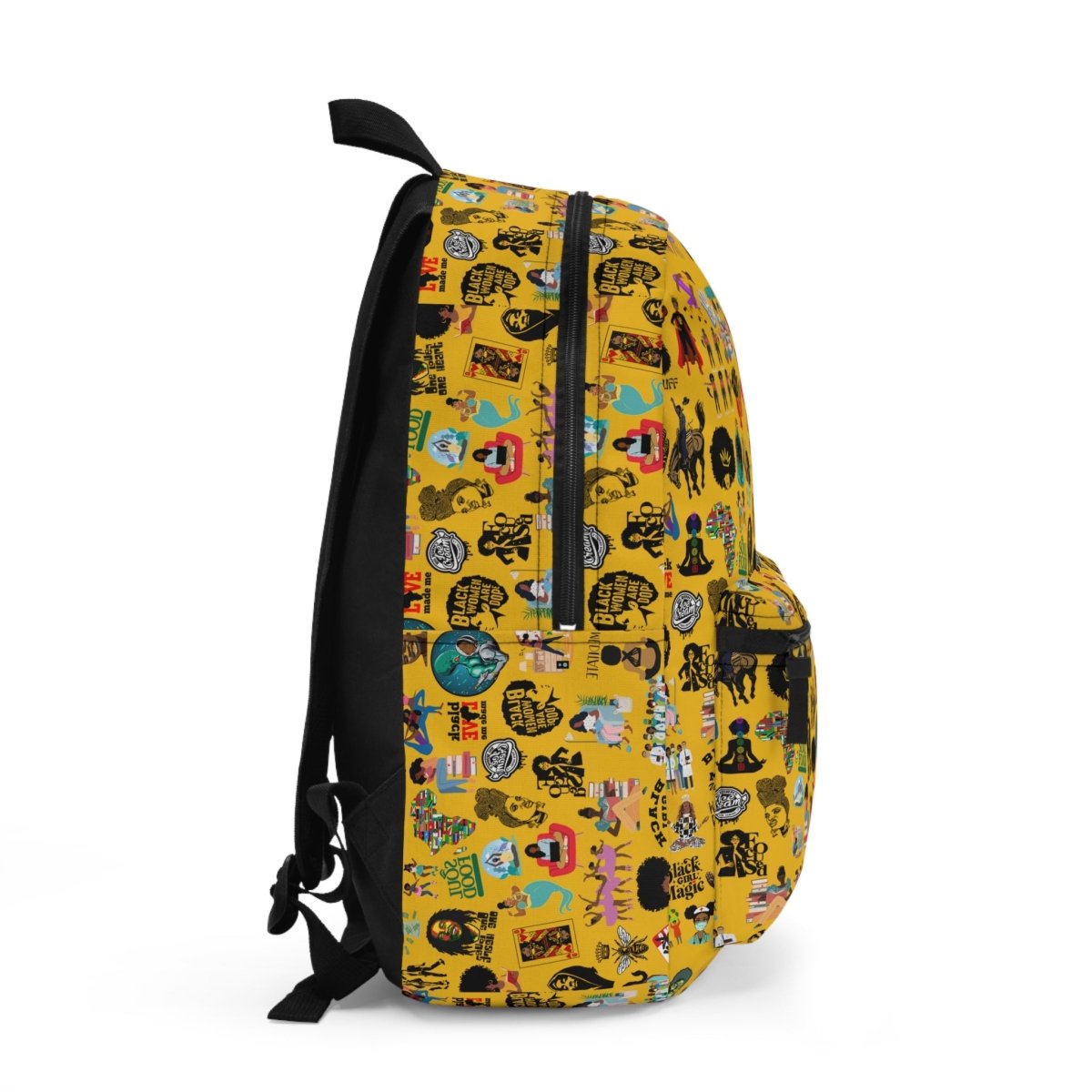 Sticker Bomb Style Backpack - Afrocentric Art by The Trini Gee