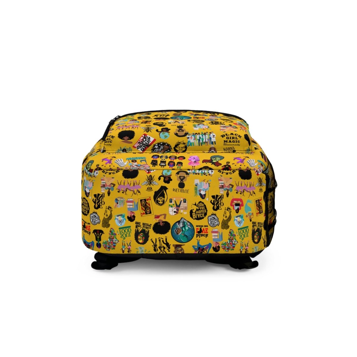 Sticker Bomb Style Backpack - Afrocentric Art by The Trini Gee