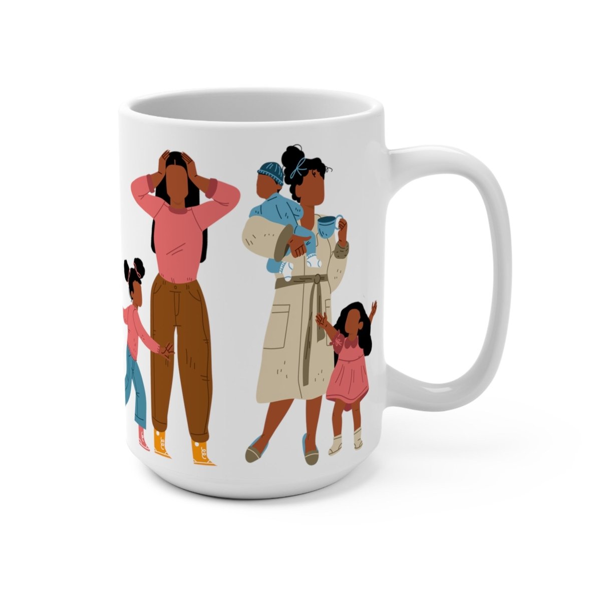 Stressed Moms Mug - The Trini Gee