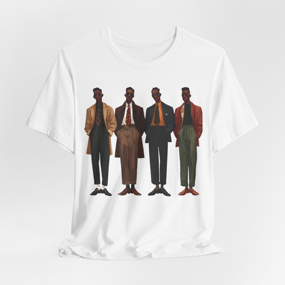 Stylish Men Shirt - Afrocentric Art by The Trini Gee