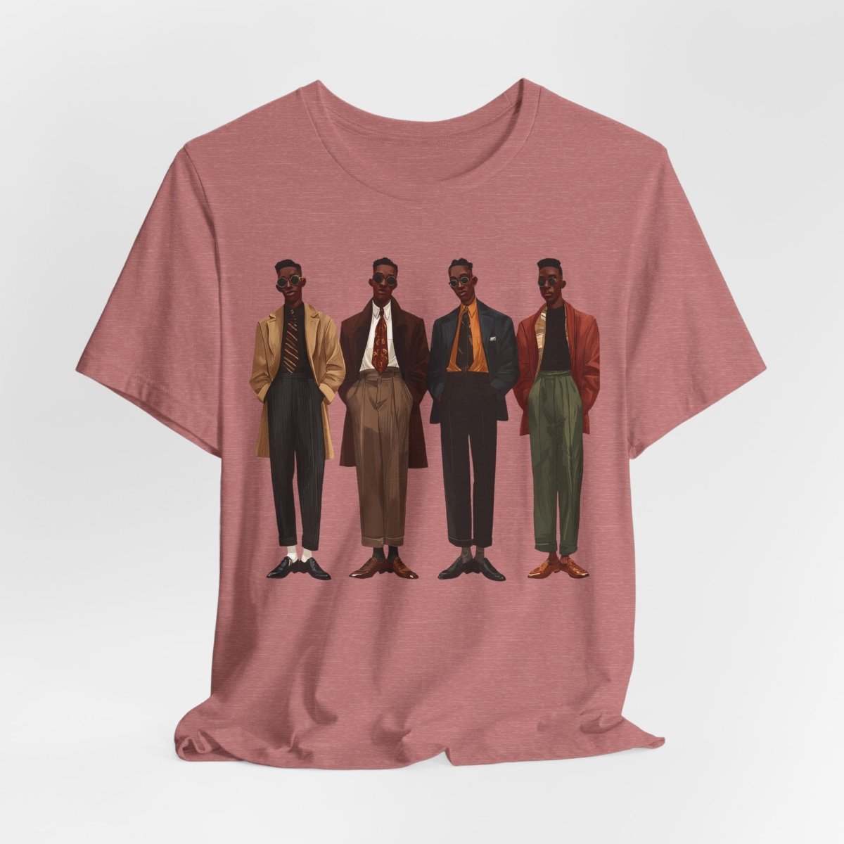 Stylish Men Shirt - Afrocentric Art by The Trini Gee