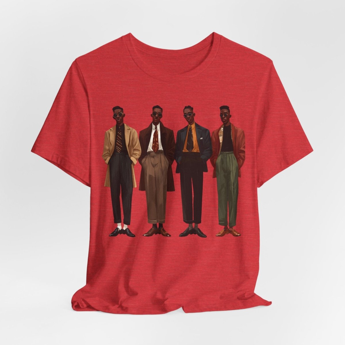 Stylish Men Shirt - Afrocentric Art by The Trini Gee