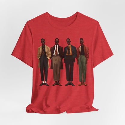 Stylish Men Shirt - Afrocentric Art by The Trini Gee