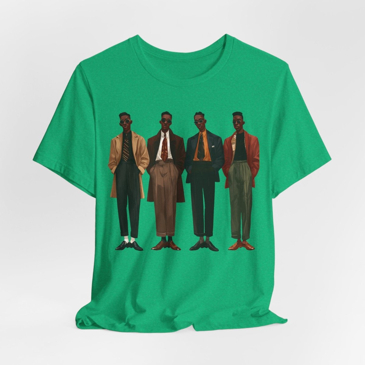 Stylish Men Shirt - Afrocentric Art by The Trini Gee
