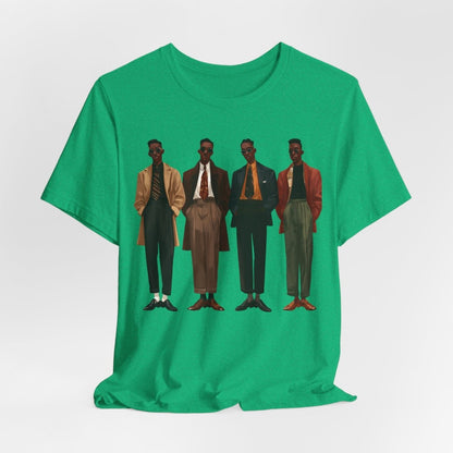 Stylish Men Shirt - Afrocentric Art by The Trini Gee