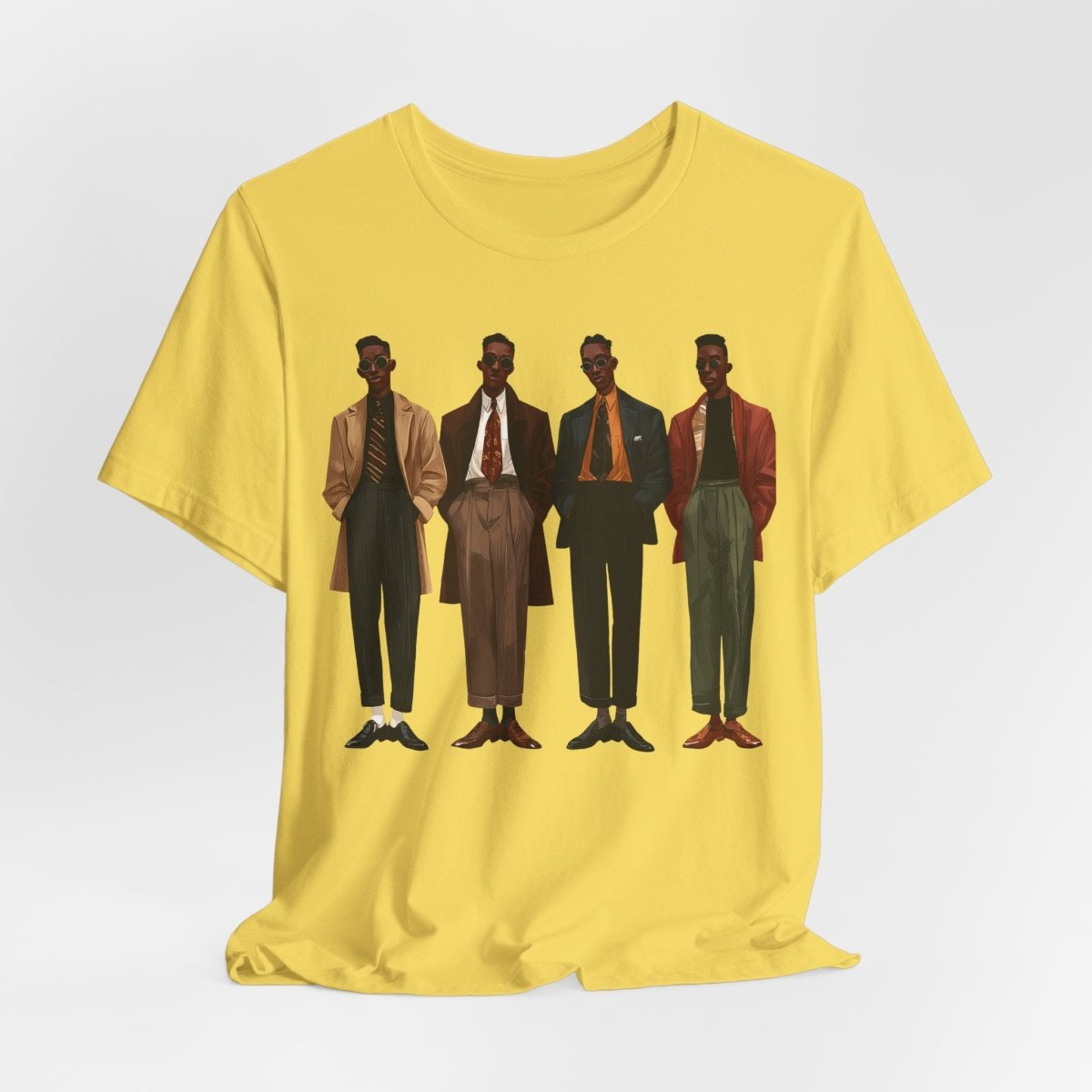 Stylish Men Shirt - Afrocentric Art by The Trini Gee