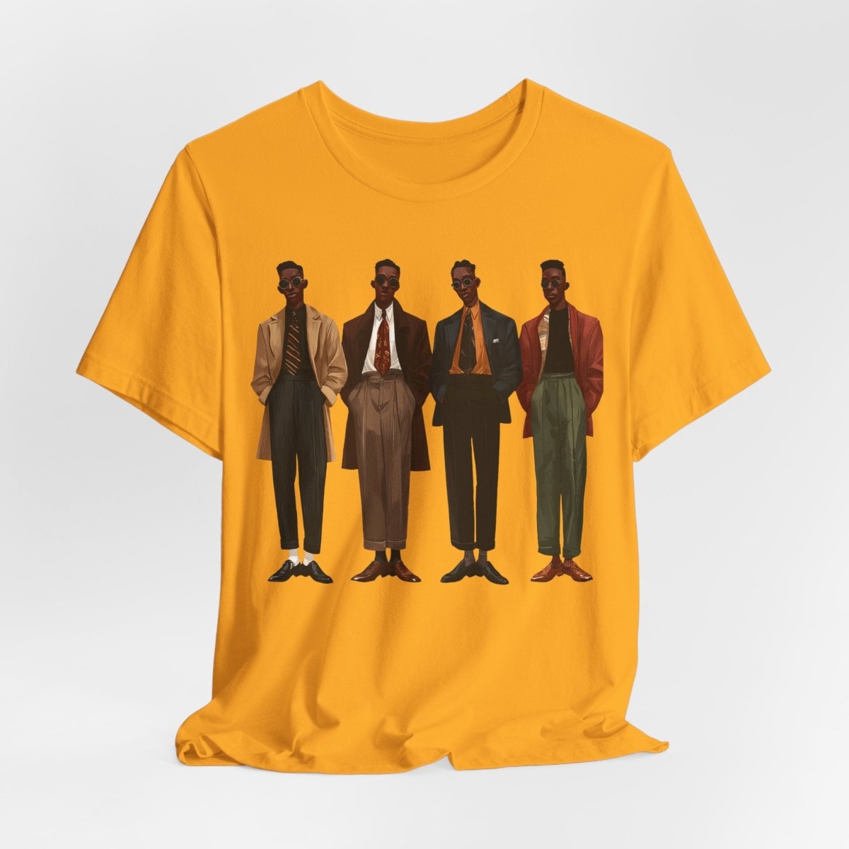 Stylish Men Shirt - Afrocentric Art by The Trini Gee