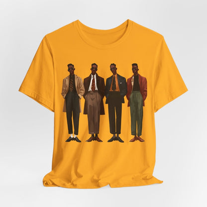 Stylish Men Shirt - Afrocentric Art by The Trini Gee