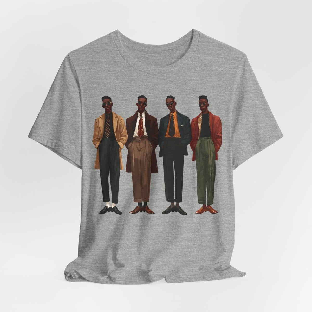Stylish Men Shirt - Afrocentric Art by The Trini Gee