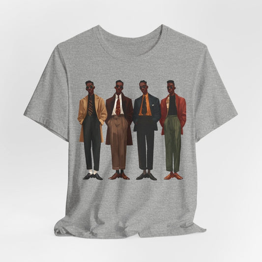 Stylish Men Shirt - Afrocentric Art by The Trini Gee