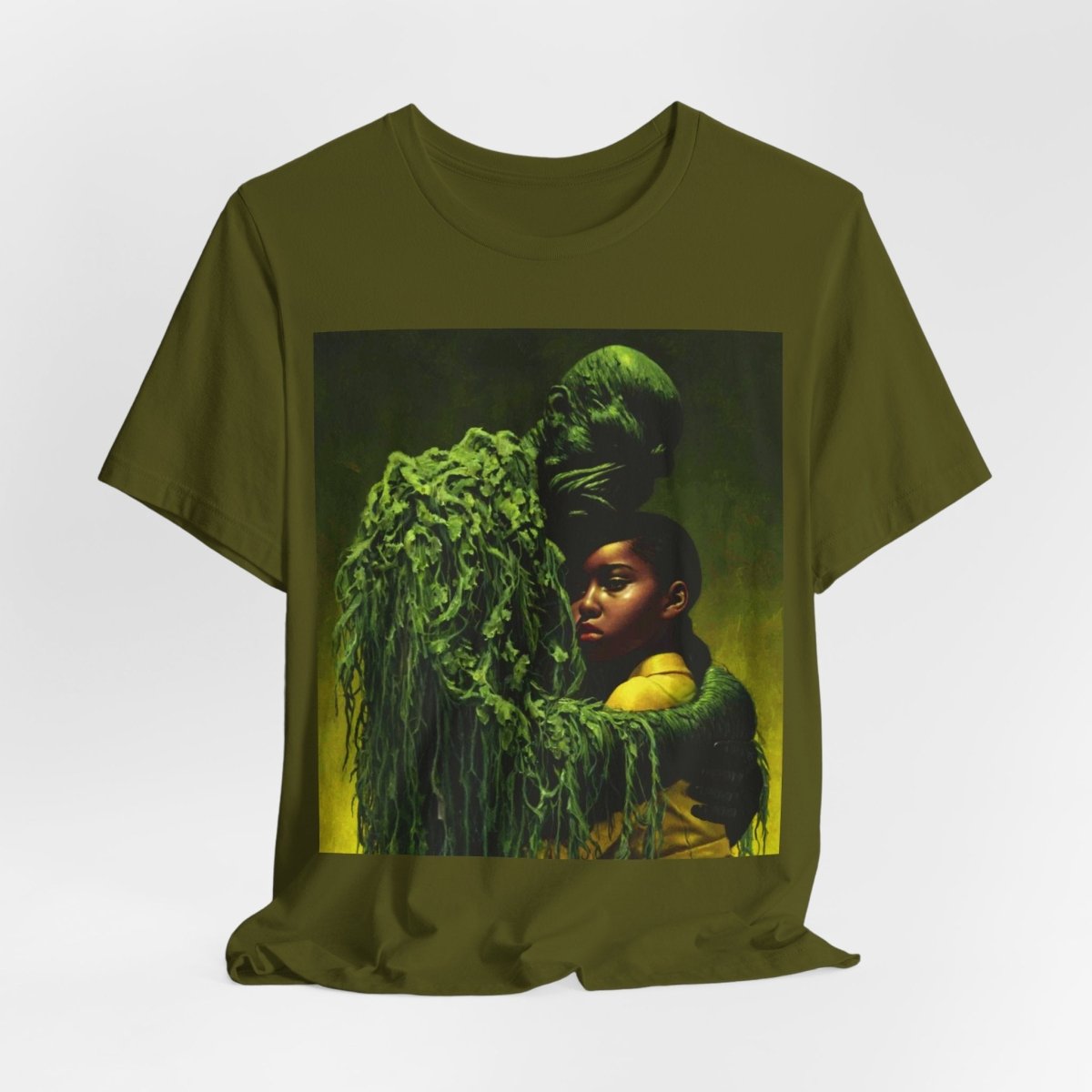 Swamp Creature Shirt - Afrocentric Art by The Trini Gee