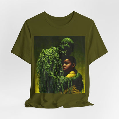 Swamp Creature Shirt - Afrocentric Art by The Trini Gee