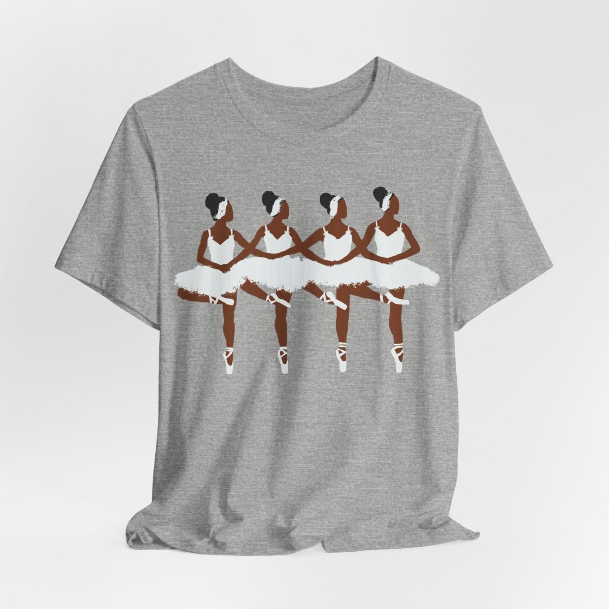 Swan Lake Ballerinas Tee - Afrocentric Art by The Trini Gee