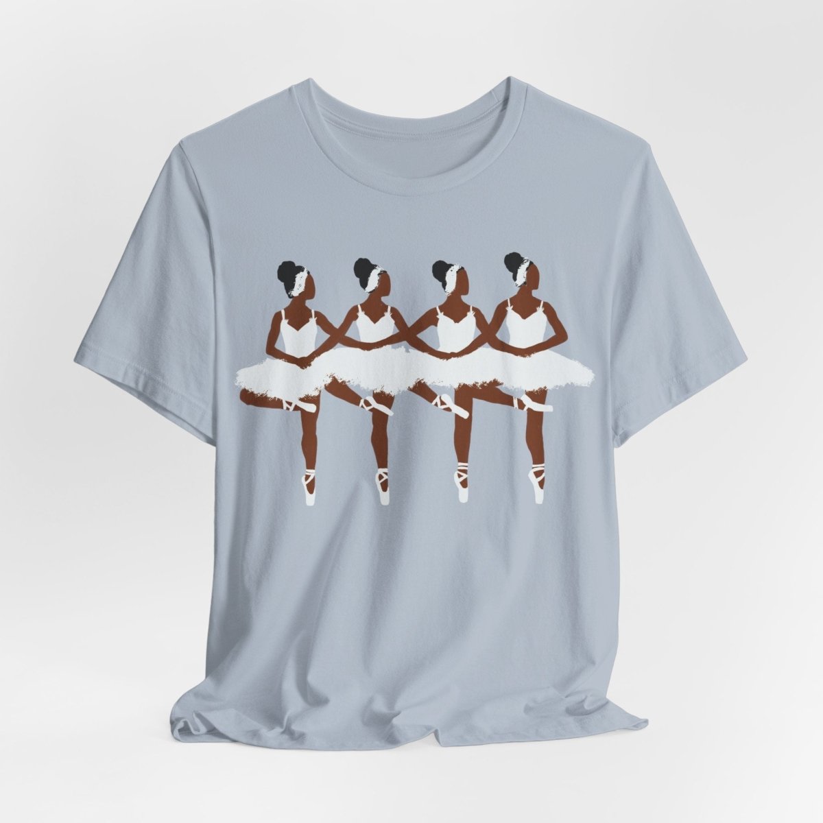 Swan Lake Ballerinas Tee - Afrocentric Art by The Trini Gee