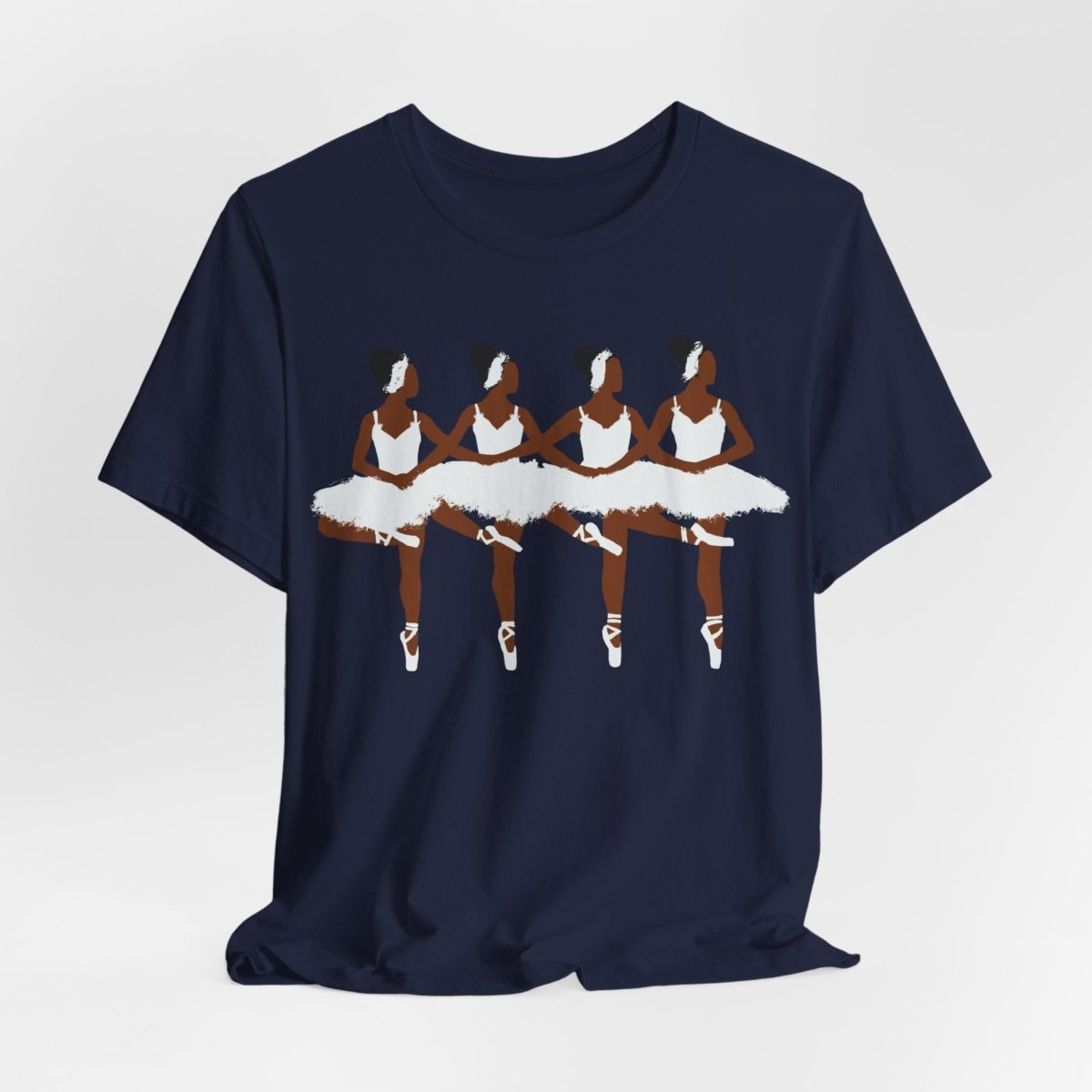 Swan Lake Ballerinas Tee - Afrocentric Art by The Trini Gee