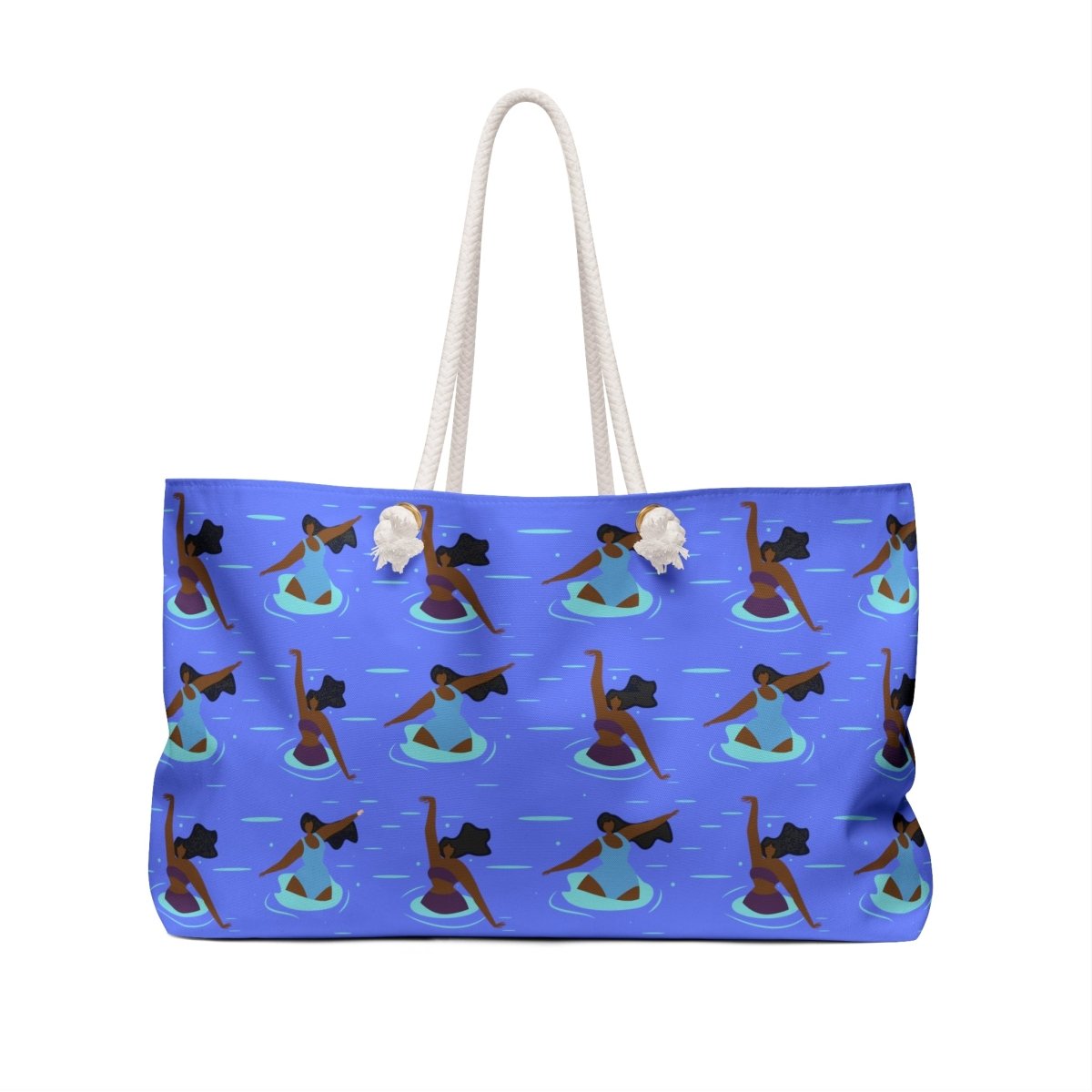 Swimmers Weekender Bag - Afrocentric Art by The Trini Gee