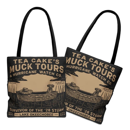 Tea Cake's Muck Tours Tote Bag - Afrocentric Art by The Trini Gee