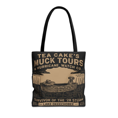 Tea Cake's Muck Tours Tote Bag - Afrocentric Art by The Trini Gee